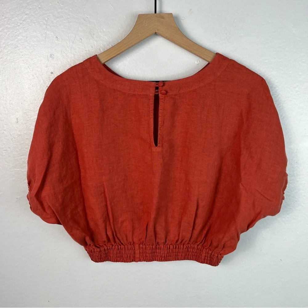 Faherty Cala Linen Top - Picture 5 of 9